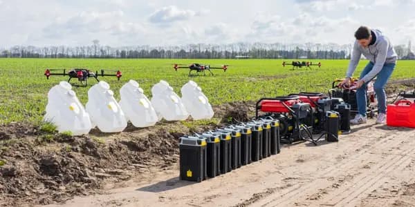 DroneUA: solution of field cultivation by drones up to 1 million hectares